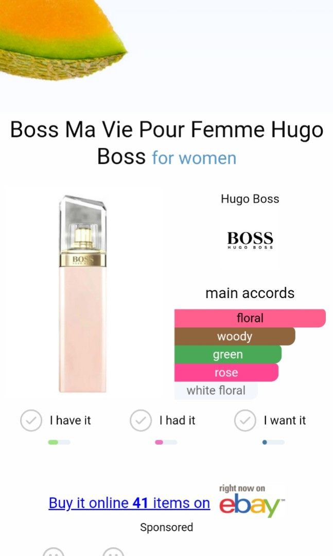 Boss Ma Vie Pour Femme by HUGO BOSS Original Tester Eropa (NEW NON BOX)