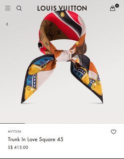 My LV Tags Square 90 S00 - Women - Accessories