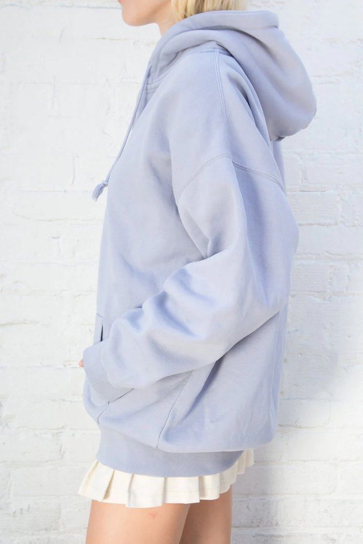 brandy melville christy light blue hoodie Women s Fashion Coats