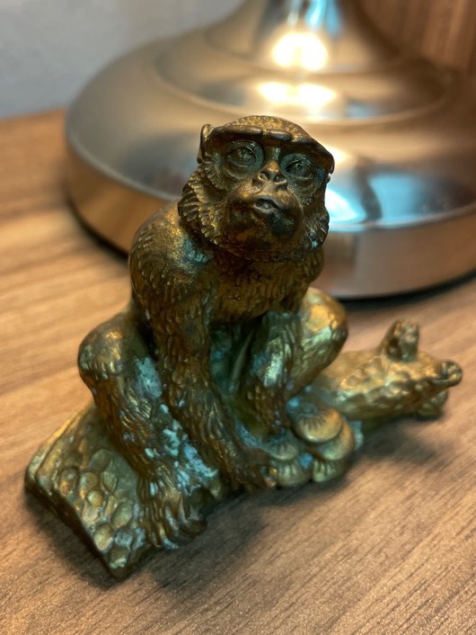 Bronze Monkey Statue, Hobbies & Toys, Memorabilia & Collectibles