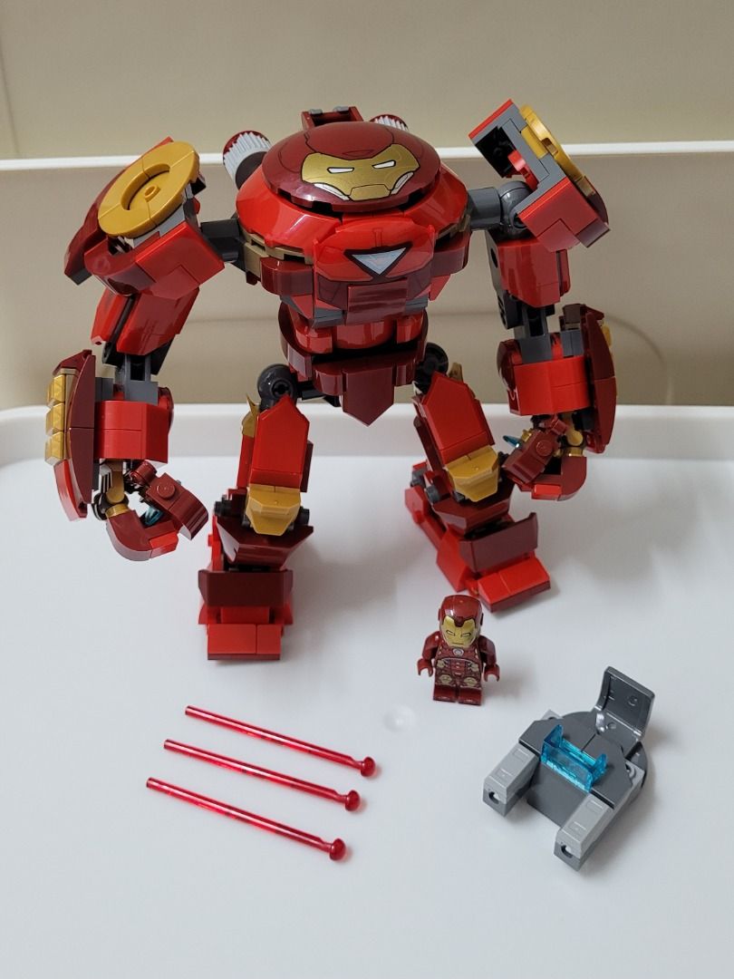 Lego hulkbuster discount vs aim agent