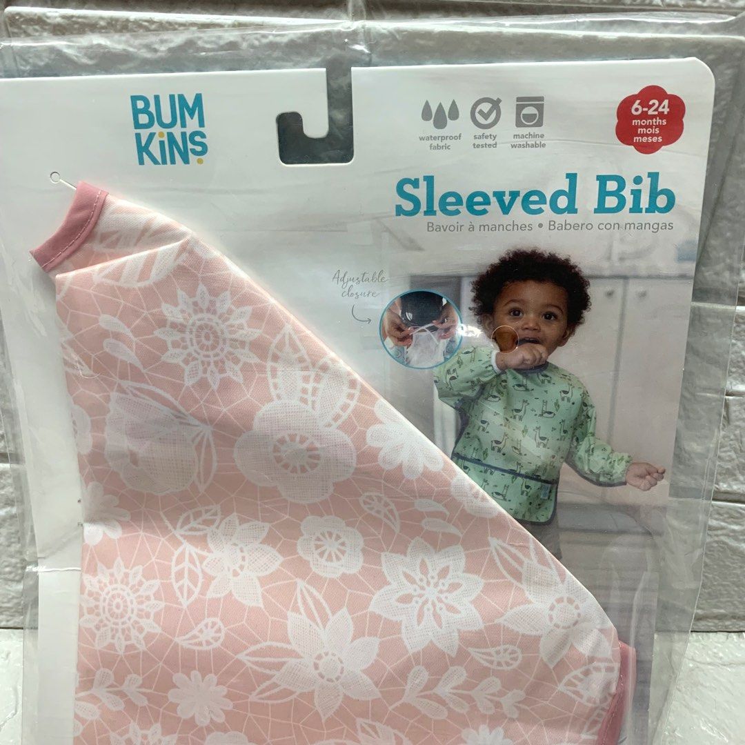 Bum Kins USA Sleeved Bib (Category: Weaning & Toddler Feeding) located in Manila. Submitted by thekidshop (Listing ID 1254199144, Image 2). Description: From USA .