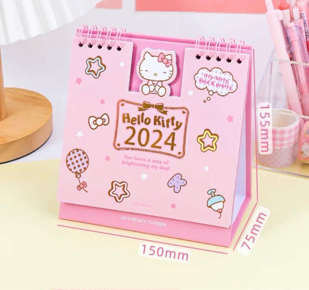 Calendar 2024 (sanrio) Hobbies Toys Stationery Craft Stationery