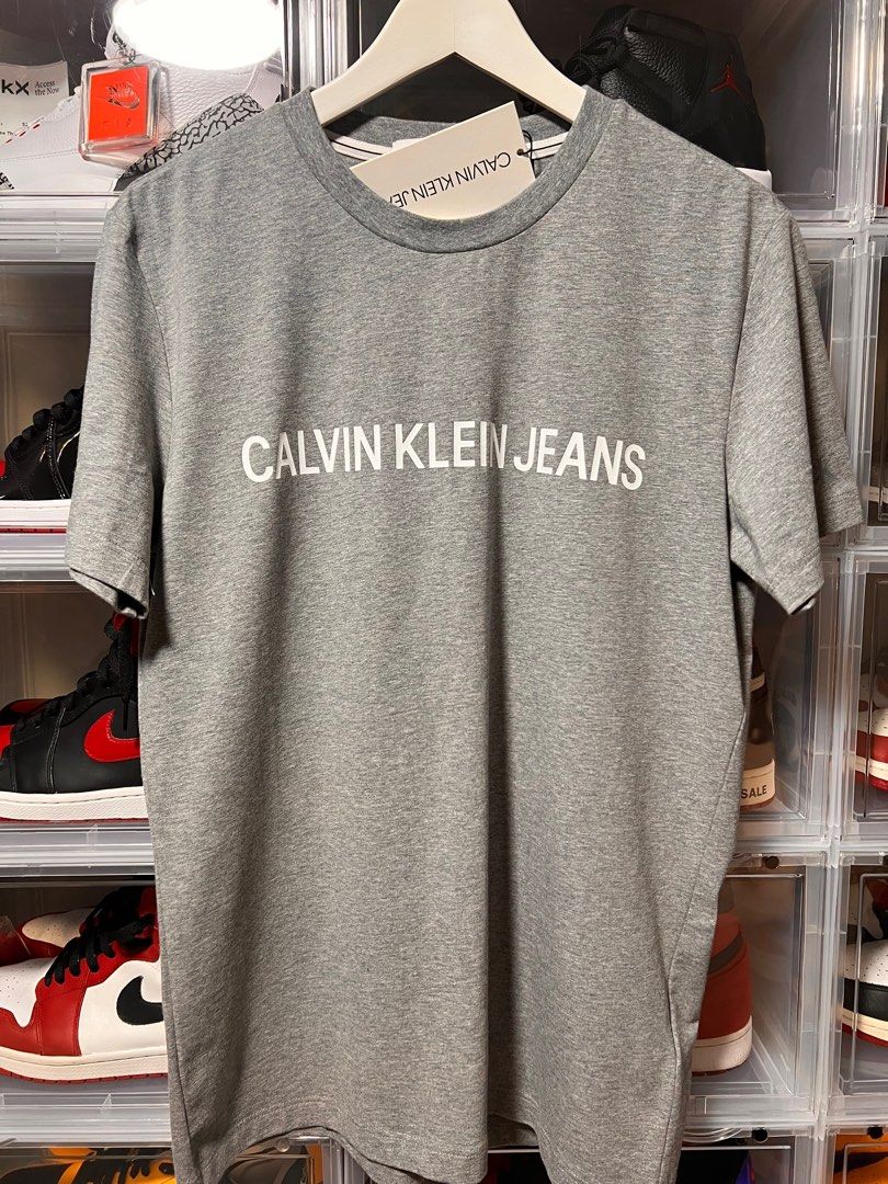 Calvin Klein Jeans CROPPED SLIM TEE - Basic T-shirt - black - Zalando