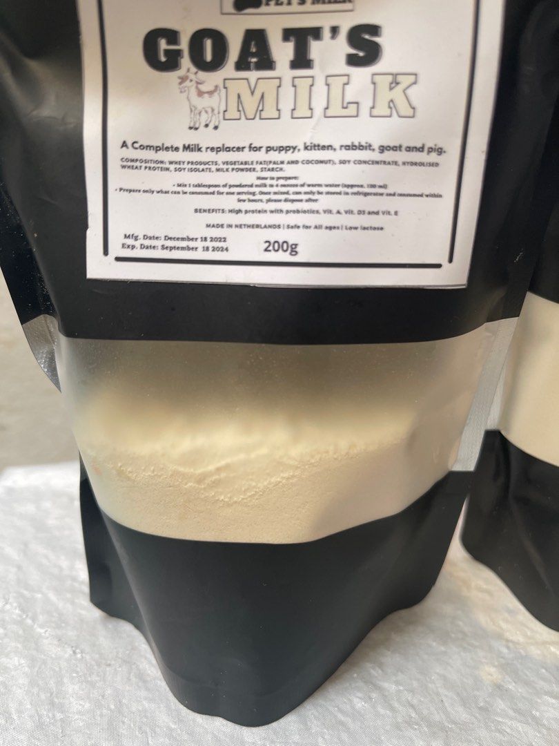 CAMSI Goat’s Milk Powder w/ FREE SCOOP for All ages Low Lactose, Pet