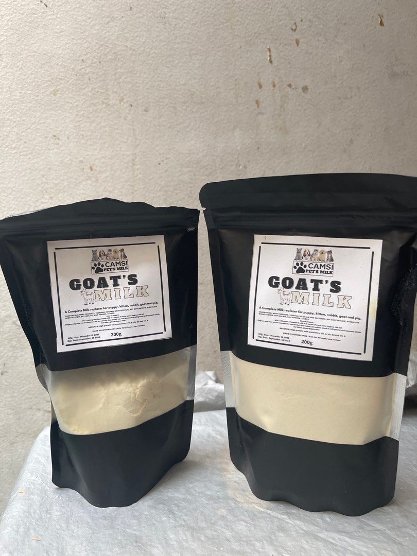 CAMSI Goat’s Milk Powder w/ FREE SCOOP for All ages Low Lactose, Pet