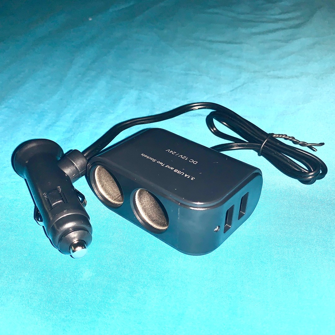 Car socket multi plug, Car Accessories, Electronics & Lights on Carousell