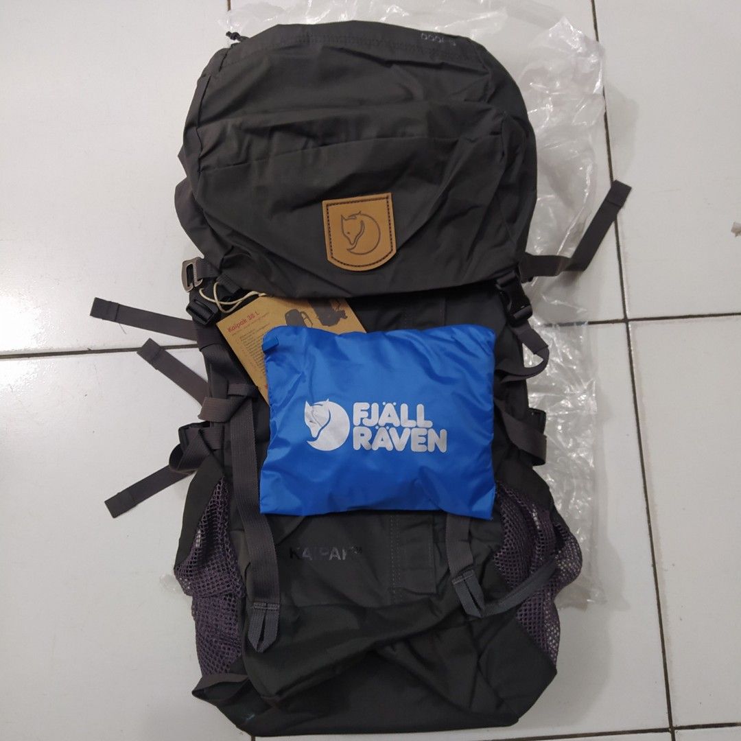 Fjällräven kaipak 38 stone grey sale