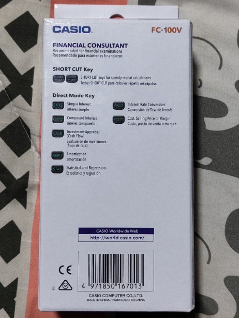 Casio costo clearance