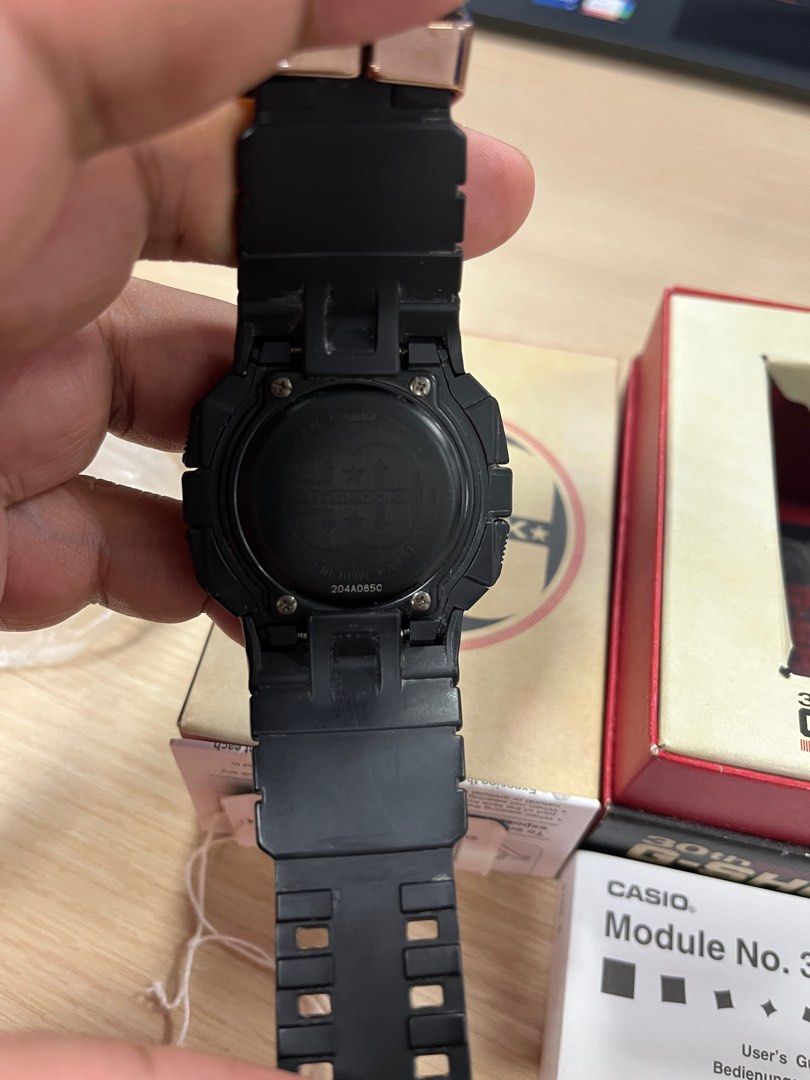 Casio discount black series