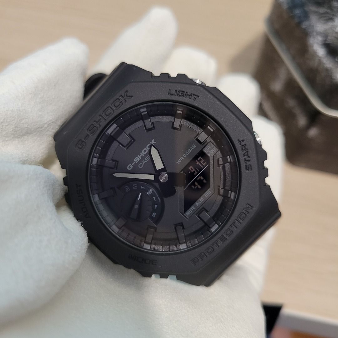 全新><現貨><CASIOK> Casio G-Shock 農家橡樹系列GA-2100-1A1 GA2110