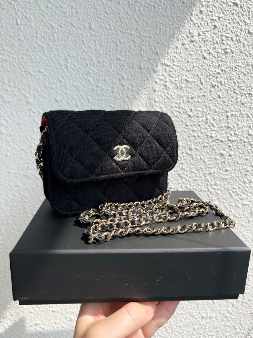 Chanel 2022 VIP Clutch on Chain, Luxury, Bags & Wallets on Carousell
