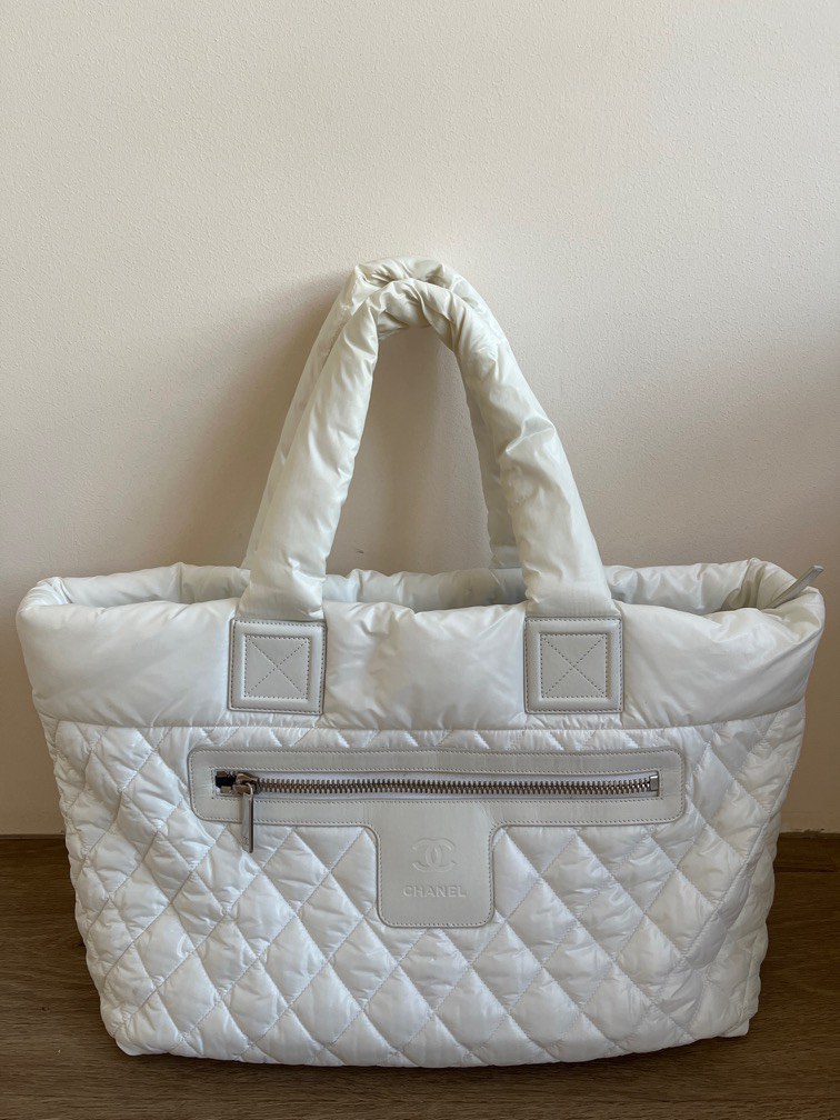 Chanel Coco Cocoon Nylon Tote Bag, Luxury, Bags & Wallets on Carousell
