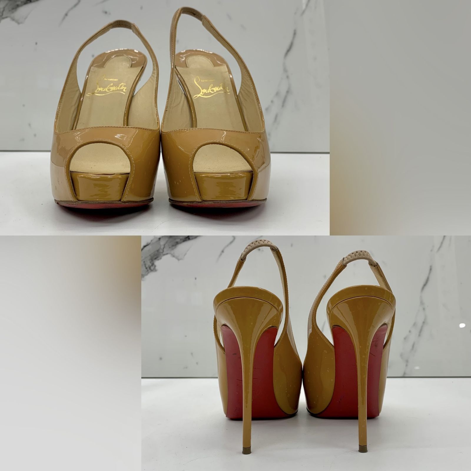 Christian louboutin on sale yellow heels