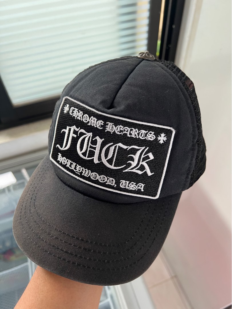Chrome hearts F*ck trucker cap