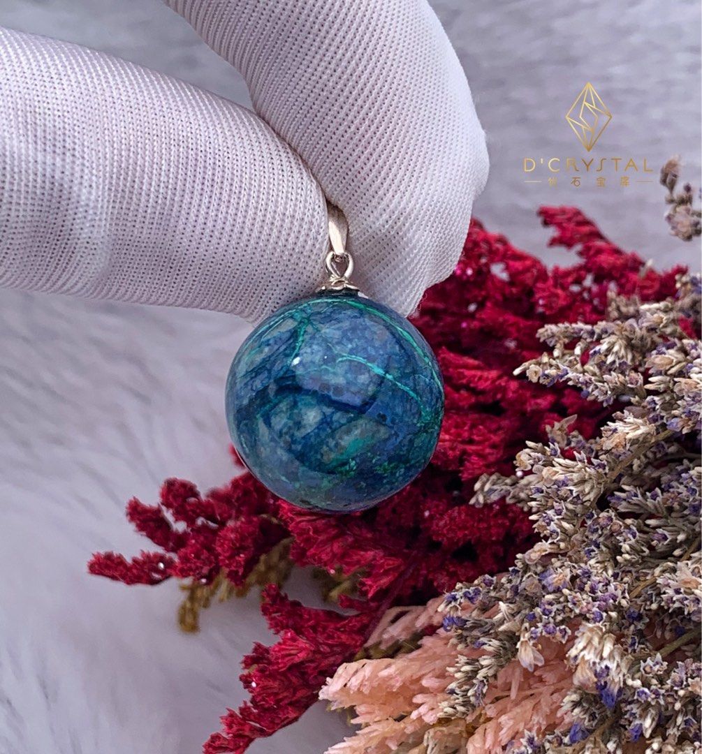 Chrysocolla pendant new arrivals