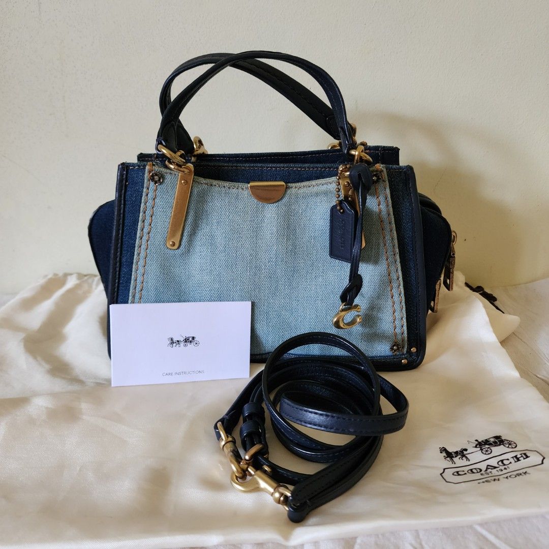 Coach dreamer 2025 in colorblock denim