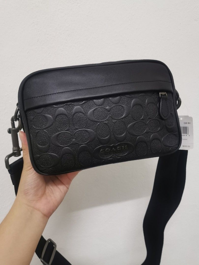 Graham crossbody outlet in signature leather