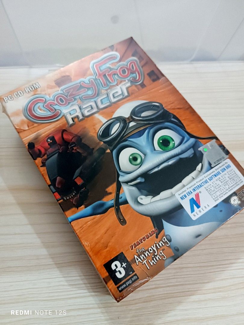 Frog Windows Cd Collectible Vintage Classic PC CD-ROM Crazy Frog Racer, Computers ...