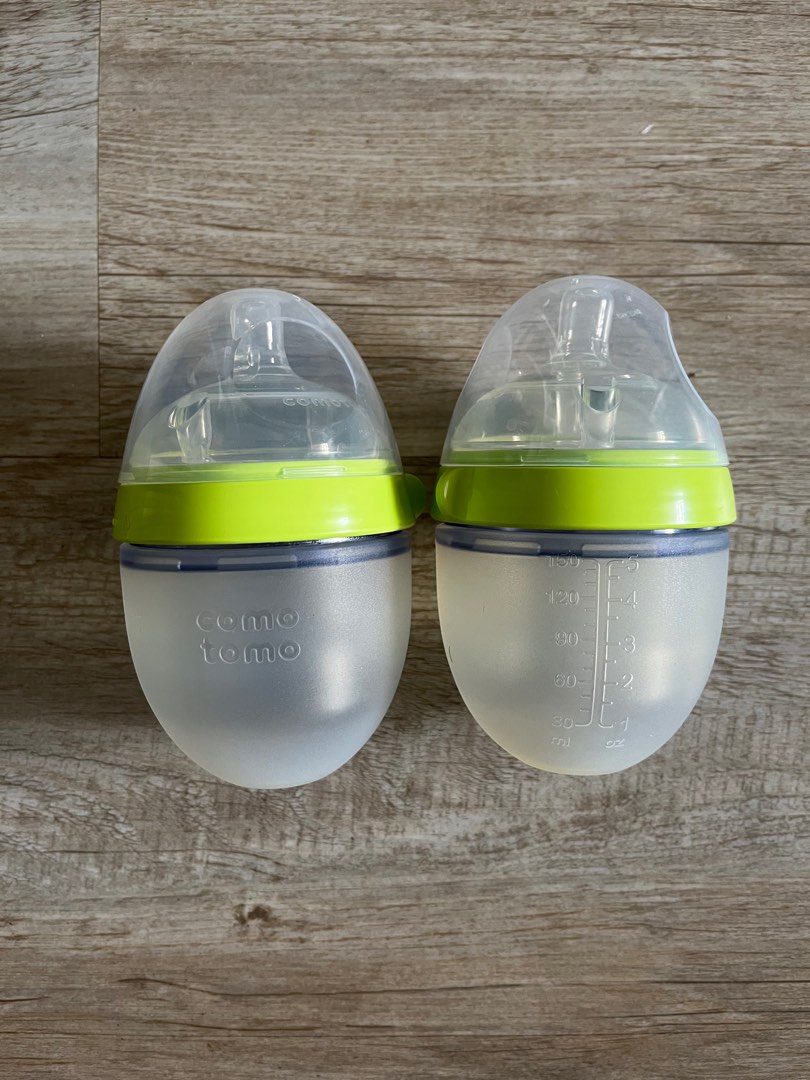 Comotomo bottle 150ml twin pack, Babies & Kids, Nursing & Feeding ...