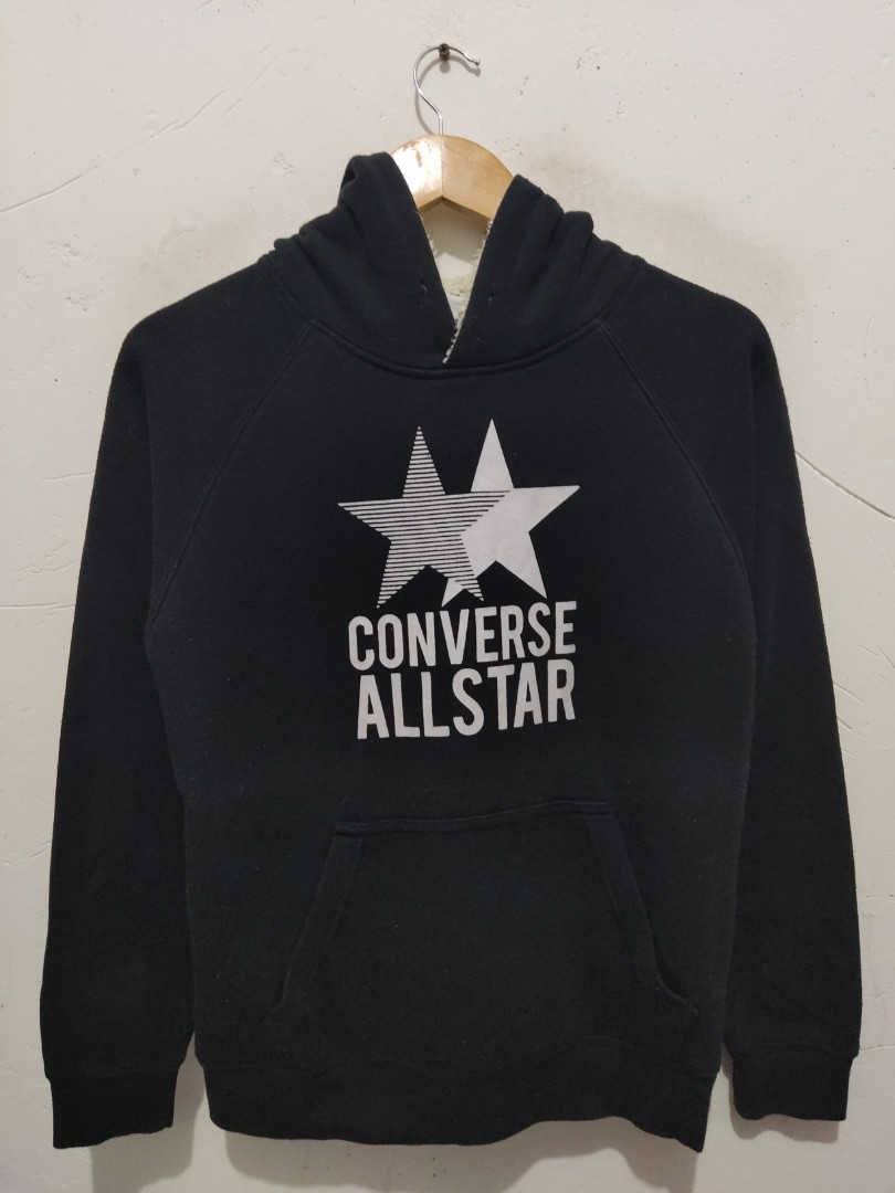 Converse hoodie, Women's Fashion, Tops, Other Tops on Carousell