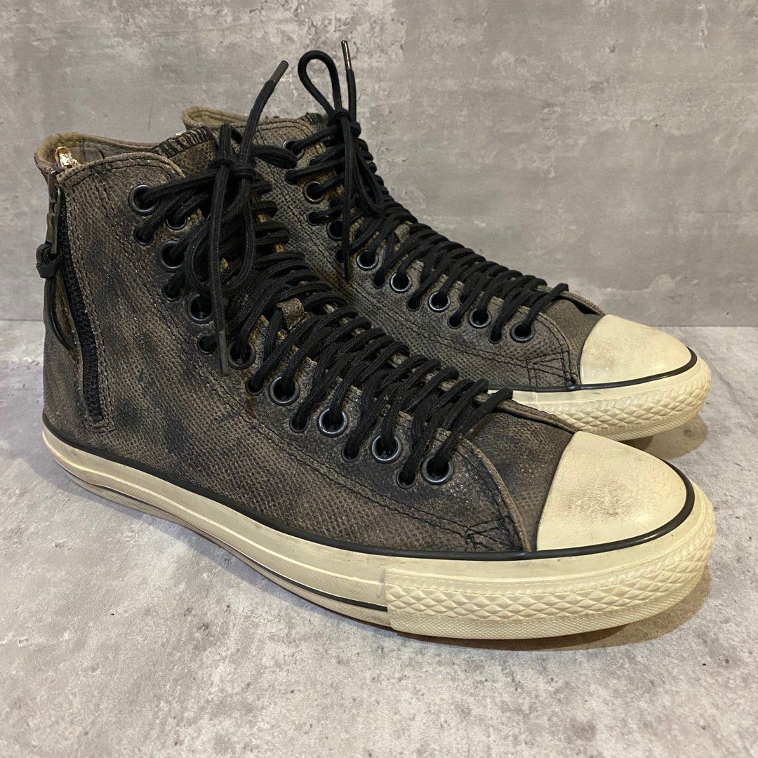 x john varvatos leather hicut shoes, Men's Fashion, Footwear, on Carousell