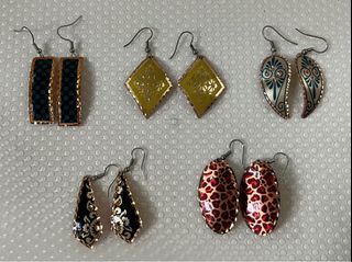 Copper Earrings from Turkey