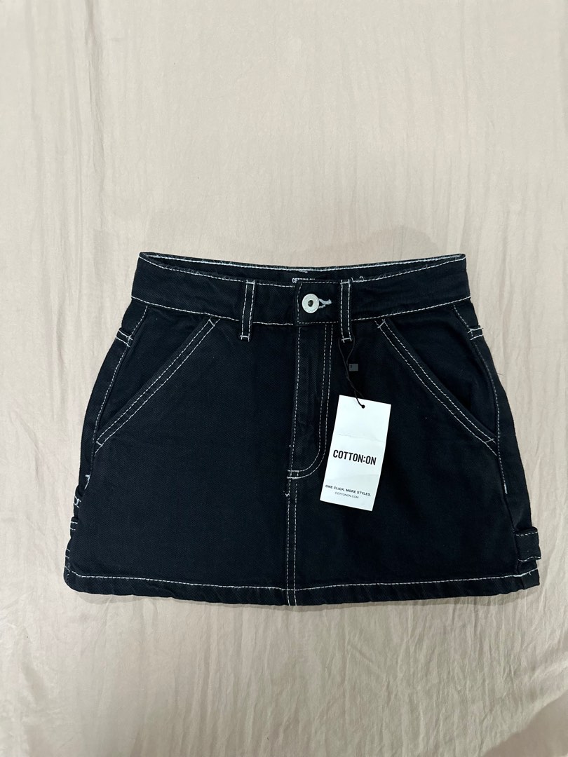 Cotton on cargo mini skirt, Women's Fashion, Bottoms, Skirts on Carousell