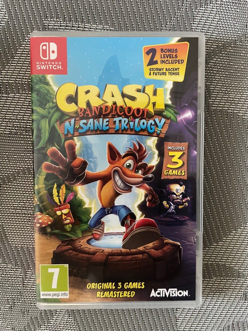  Crash Bandicoot N. Sane Trilogy (Nintendo Switch) : Video Games