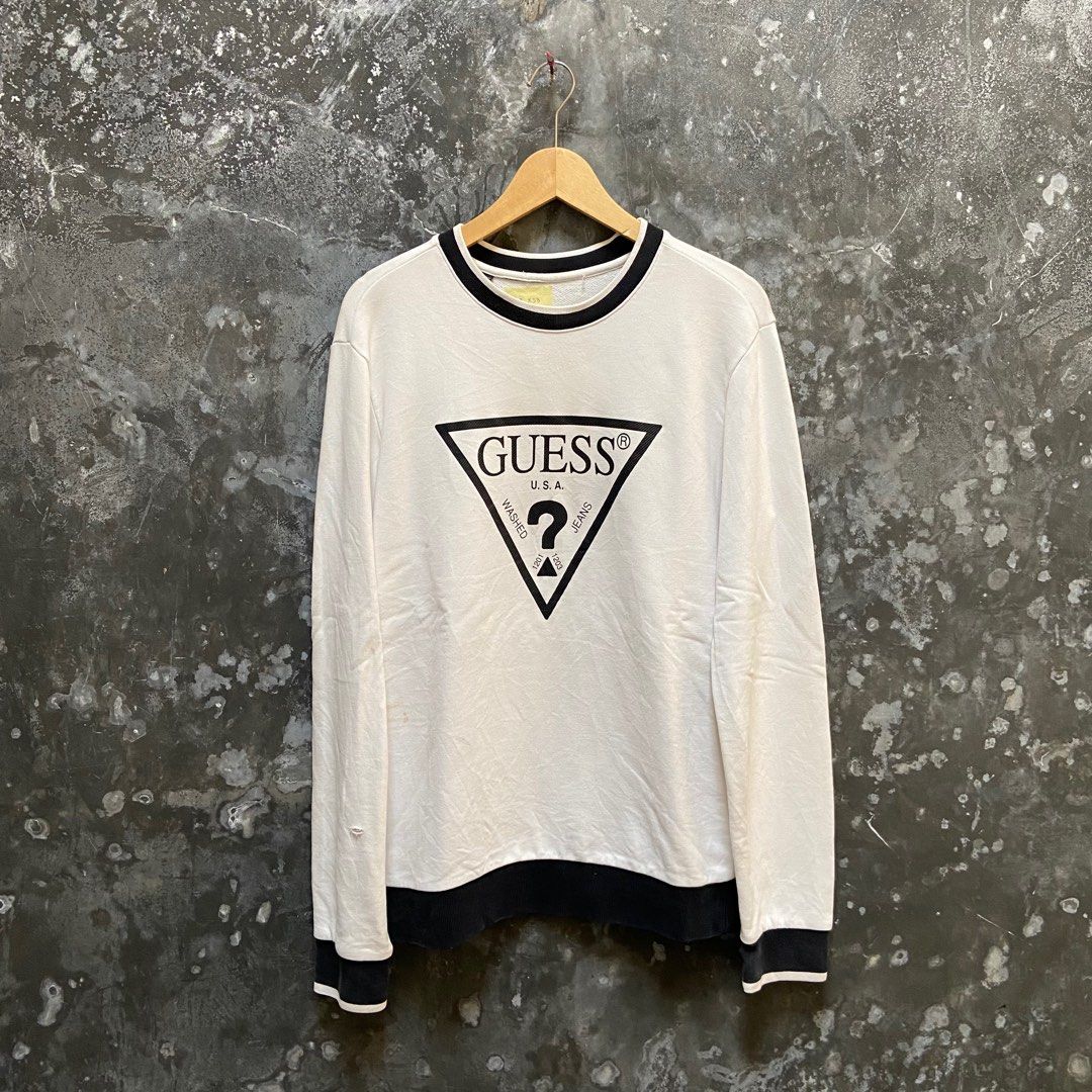 Harga clearance crewneck guess