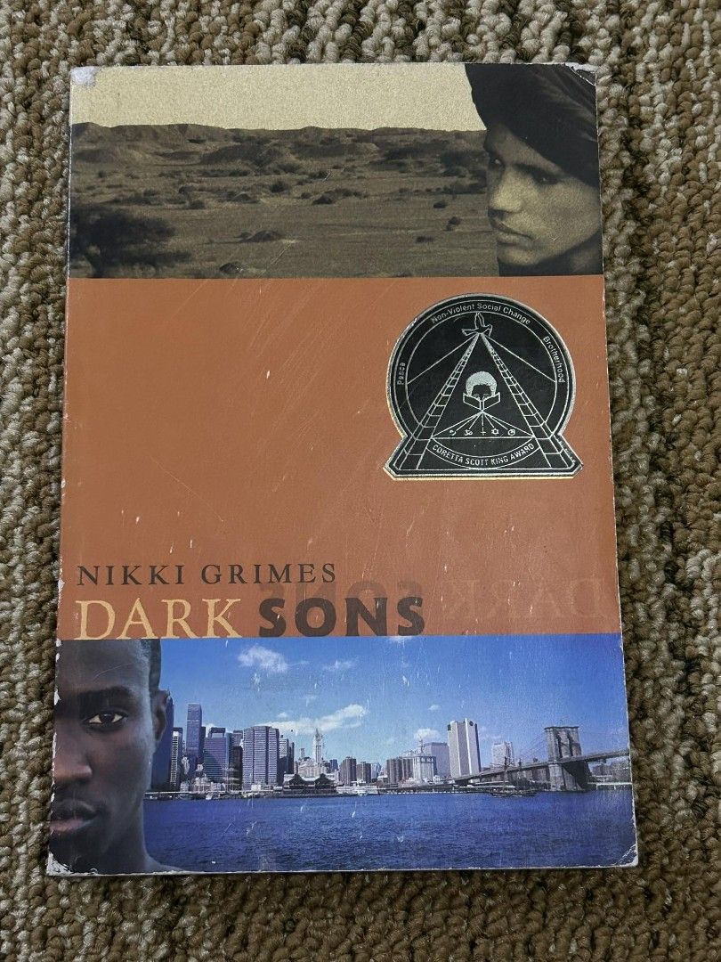 Dark Sons by Nikki Grimes (Category: Storybooks) located in Taguig. Submitted by histoavenueph (Listing ID 1254251098, Image 1). Description: preloved.