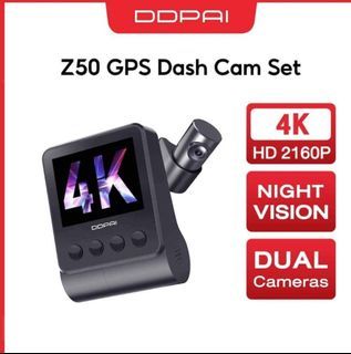 DDPAI Z50 Front and Rear 4k camera
