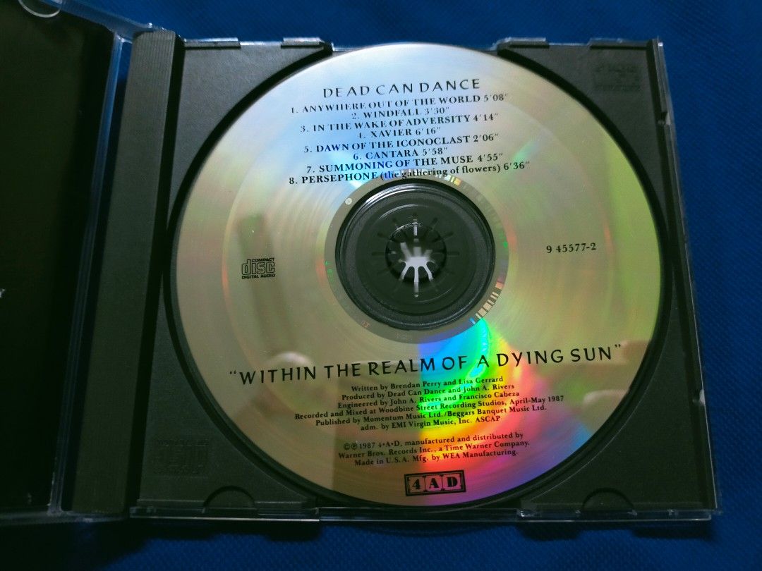 Dead Can Dance - Within the realm of a dying sun, Hobbies & Toys, Music ...