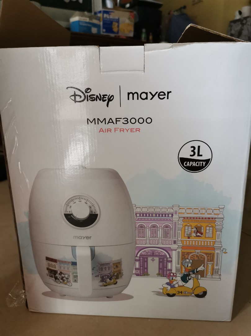 Disney Mayer Air Fryer MMAF 3000 3L Capacity, TV & Home Appliances