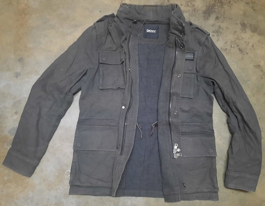 Dkny military deals jacket