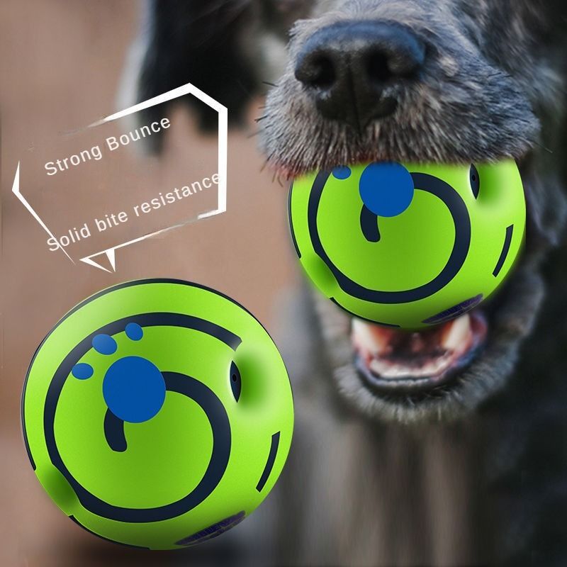 Dog Toy Wobble Wag Giggle Glow Ball Interactive Fun Giggle Sounds
