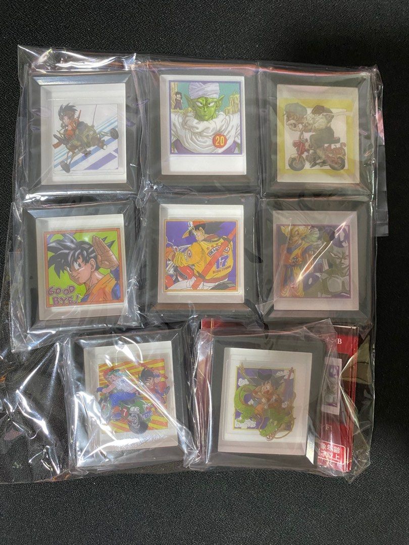 Dragonball Windows Art mini picture frames Dragon ball gashapon ...