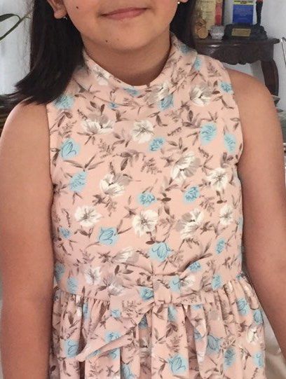 Dress floral sleeveless (Category: Babies & Kids Fashion) located in Makati City. Submitted by babe090817 (Listing ID 1252155744, Image 2). Description: excellent condition .