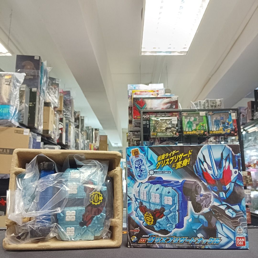 幪面超人-DX BUILD Grease Blizzard Knuckle 冰拳 20230910019, 興趣及遊戲, 玩具 & 遊戲類 ...