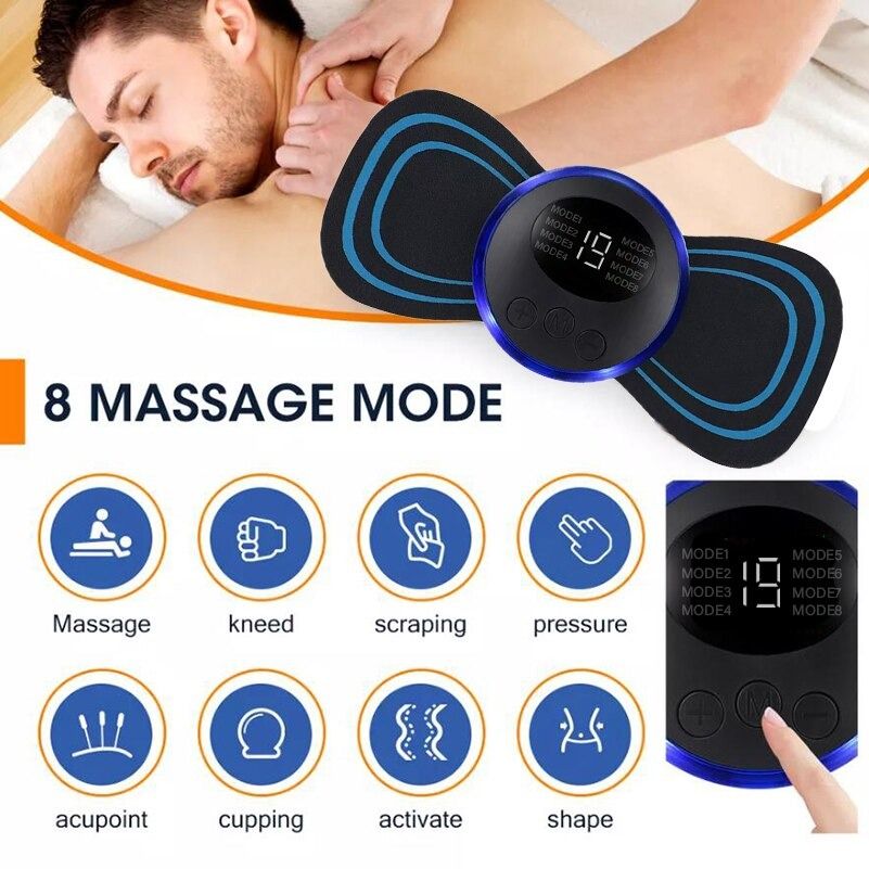 Electric Neck Massager Pressotherapy Cervical Massage Spine Pain