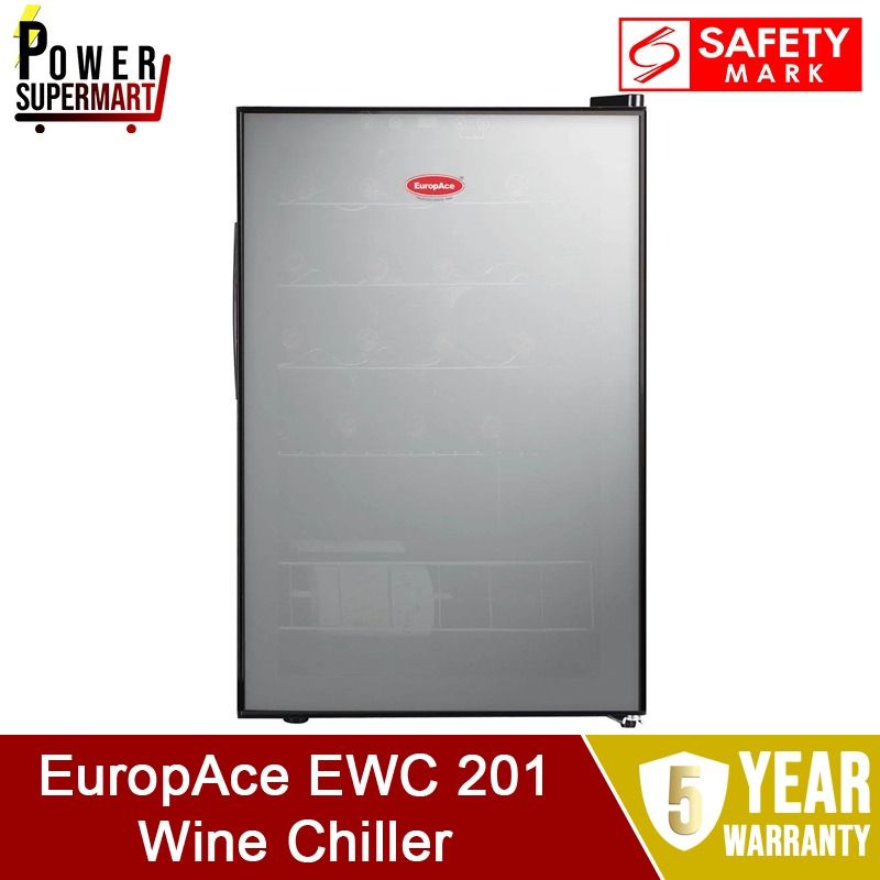 EuropAce EWC 201 Wine Chiller. 20 Bottle Capacity. TouchPanel. Anti
