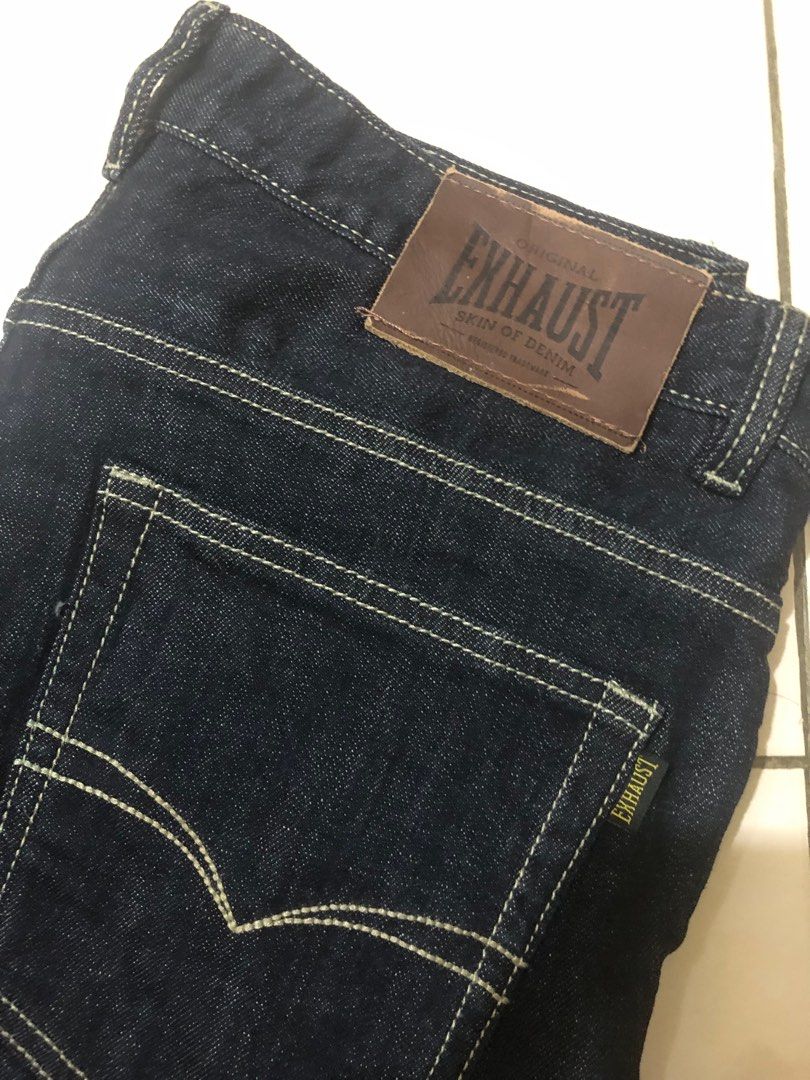 Exhaust Jeans Skinny Fit, Men's Fashion, Bottoms, Jeans on Carousell