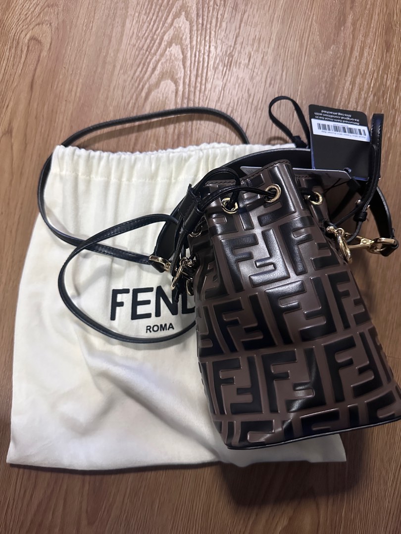 Mon tresor mini bucket bag discount