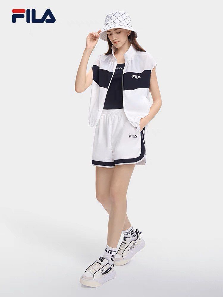 Fila top new white Women s Fashion Tops Sleeveless on Carousell
