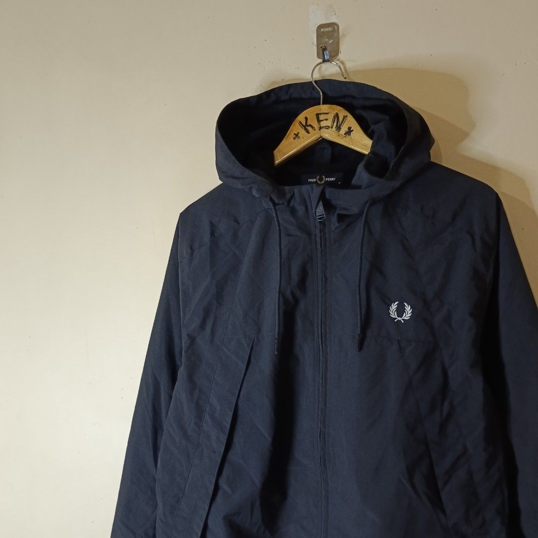 Fred perry panelled zip through 2025 jacket