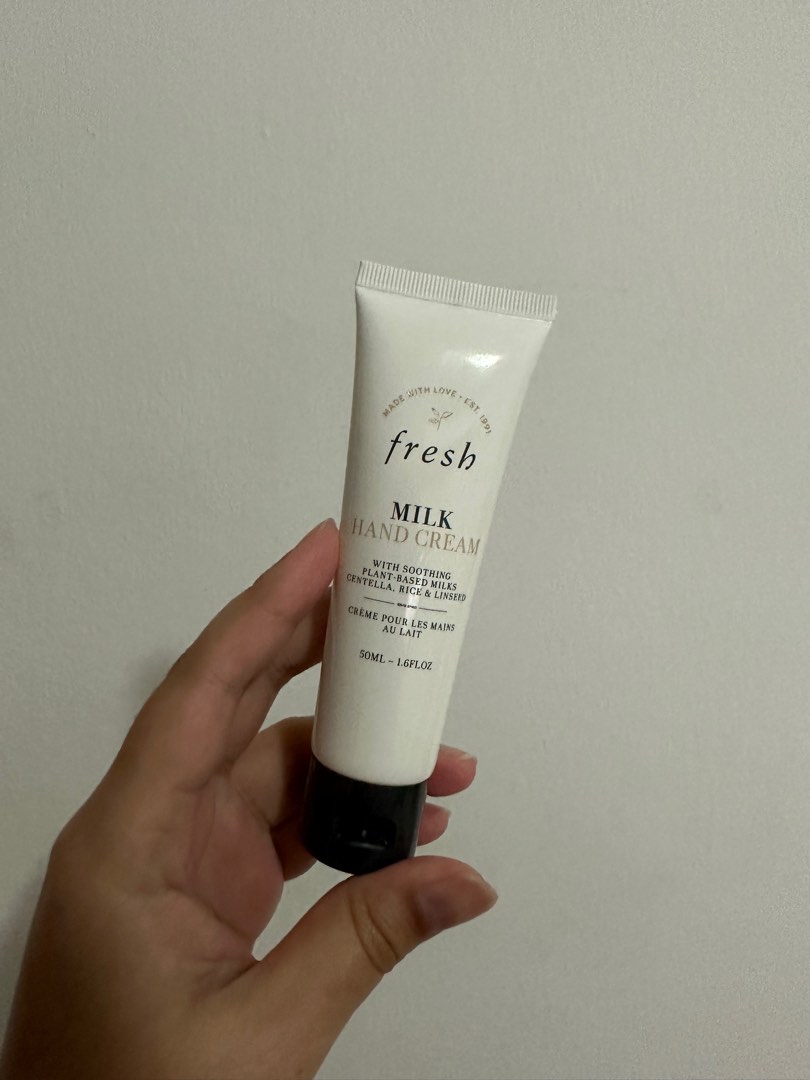 Fresh milk hand cream, Beauty & Personal Care, Hands & Nails on Carousell