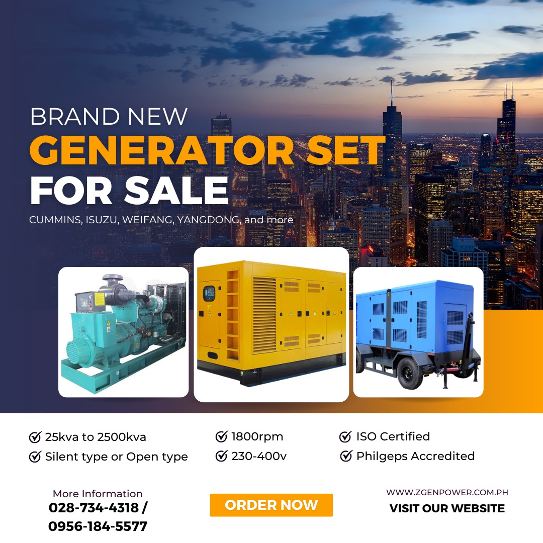 Generator Set for Sale, Commercial & Industrial, Construction Tools ...