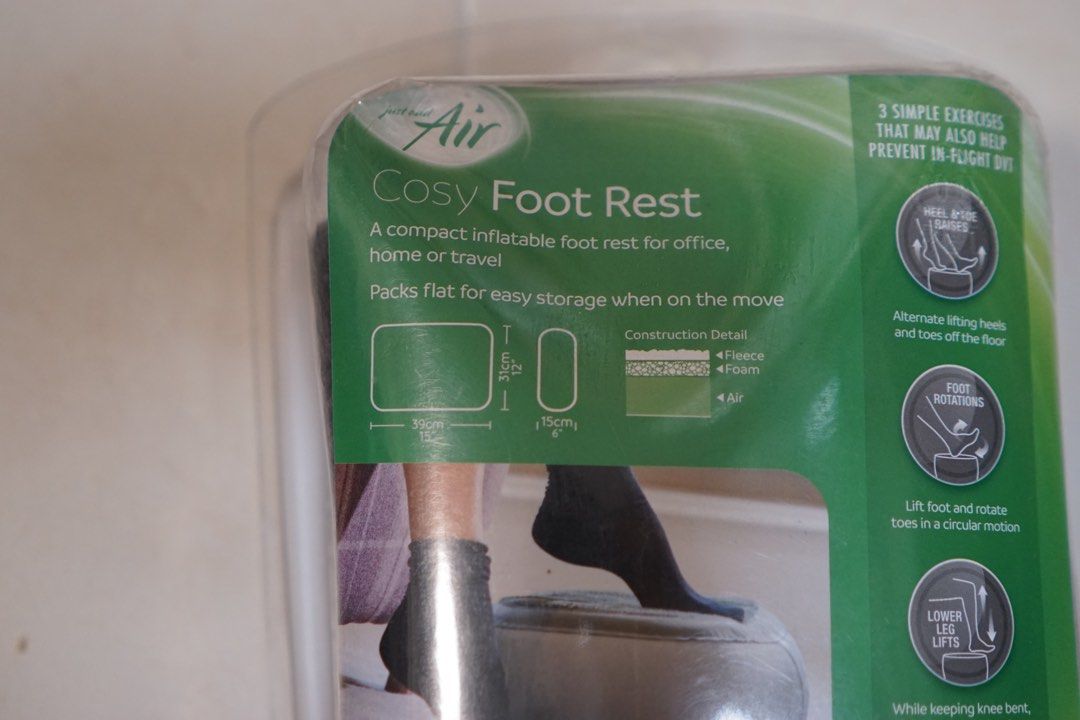 Go travel inflatable foot rest discount