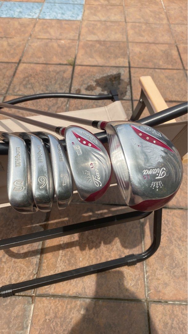 GOLF SET WILSON TIARA FOR LADIES GLOF CLUB, Sports Equipment, Sports & Games, Golf on Carousell