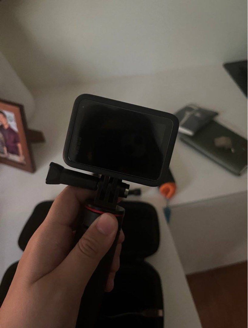 GoPro Hero 9 (Category: Video Cameras) located in Manila. Submitted by dancco (Listing ID 1254089755, Image 3). Description: GoPro Hero 9 - almost bnew. Used once. Free accessories (mini tripod- ulanzi, 2 extra telesin batteries+ battery charger, floating tripod, waterproof case, lots of mounts including an L shape mount to hold GoPro in vertical mode, and 128gb memory card) 99% Smooth Rfs: not used much Take all. Shipping c/o buyer..
